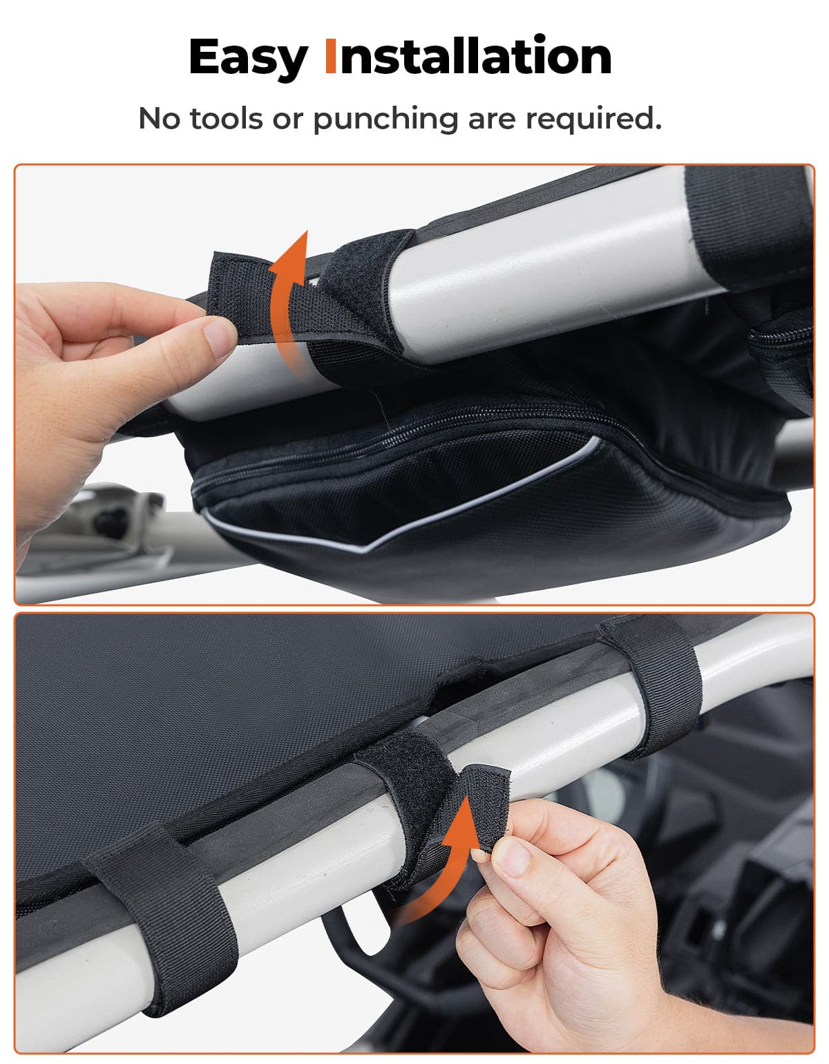 Roof Storage Bag with Tablet Holder for Can-Am Maverick X3 / X3 MAX - Image 7