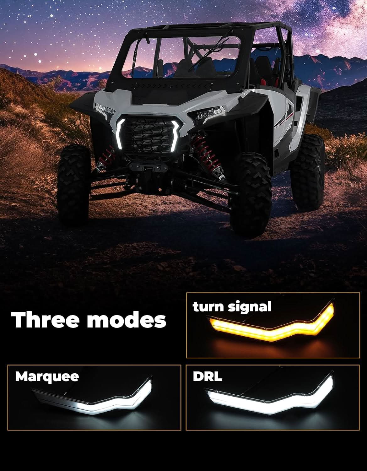 Running lights Accent Lights for 2024+ Polaris RZR XP 1000/4 1000 - Image 4