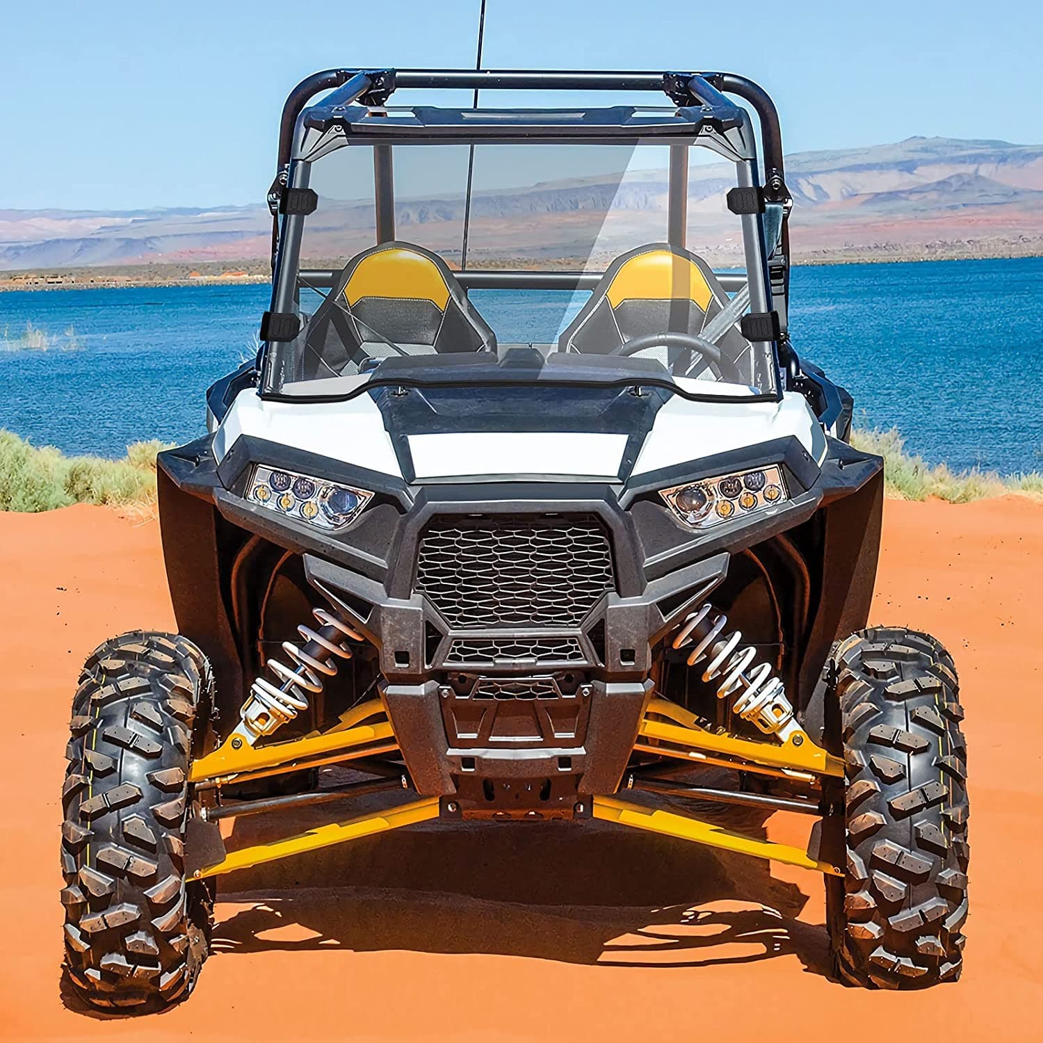 Front Full Windshield for Polaris 1000 / XP 1000 / 4 1000 2014-2018 - Image 6