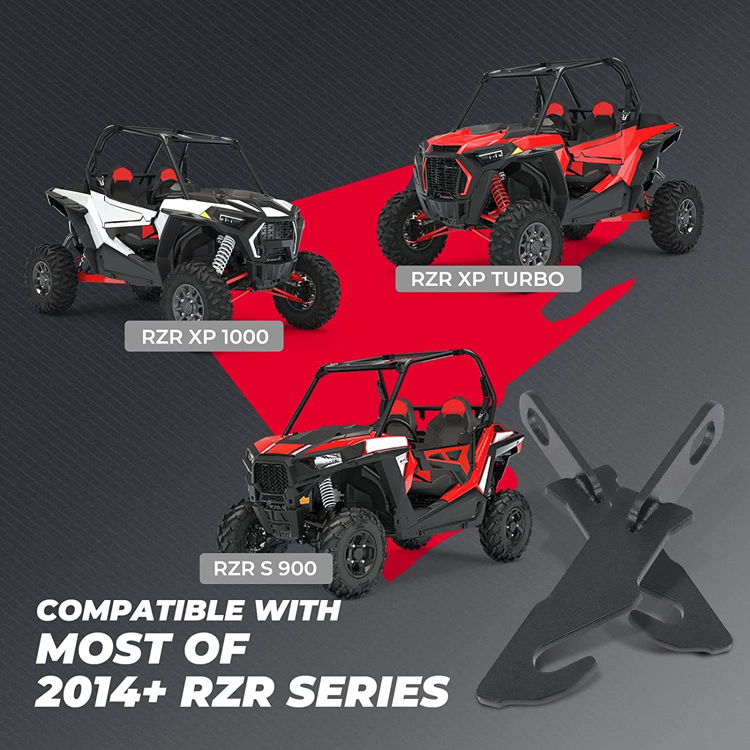1 Pair Door Latches Latch for Polaris RZR XP 4 1000/900/800 S - Image 3