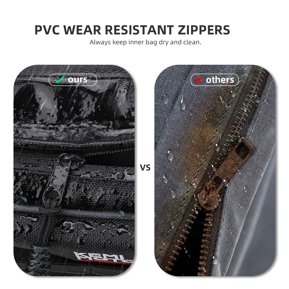 Front Door Bags with Removable Knee Pad for RZR PRO XP 2020-2024 - Image 6
