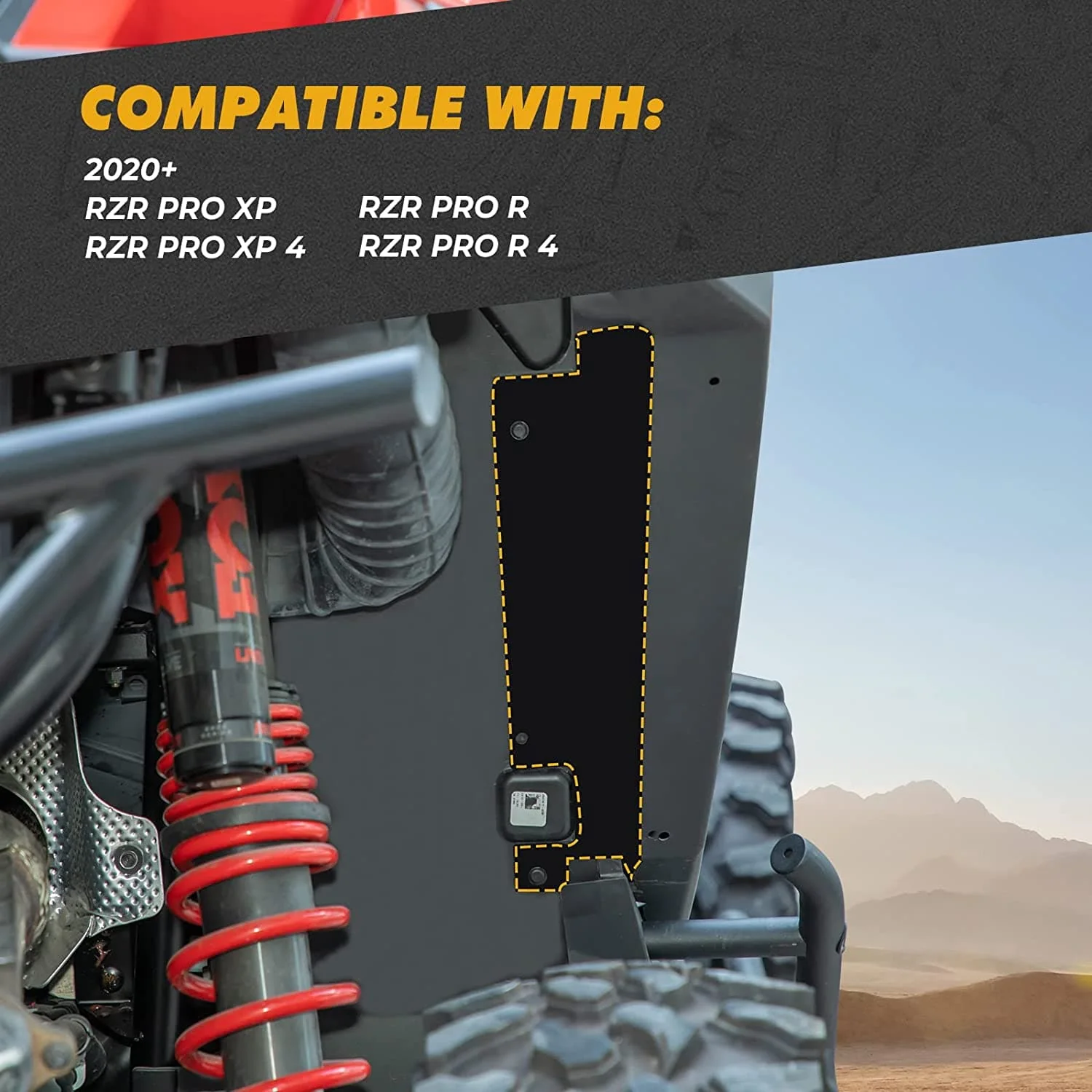 Fender Flares for Polaris RZR PRO XP / R (2020-2024) - Image 6