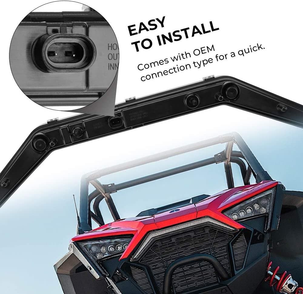 UTV Front Accent Light for Polaris RZR PRO XP/R/Turbo R 2020-2024 - Image 3