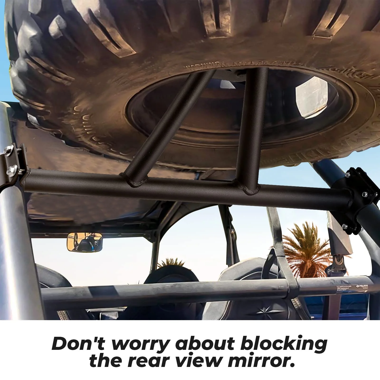 Spare Tire Carrier Mount for Polaris RZR XP 1000/4 1000 /Turbo - Image 3