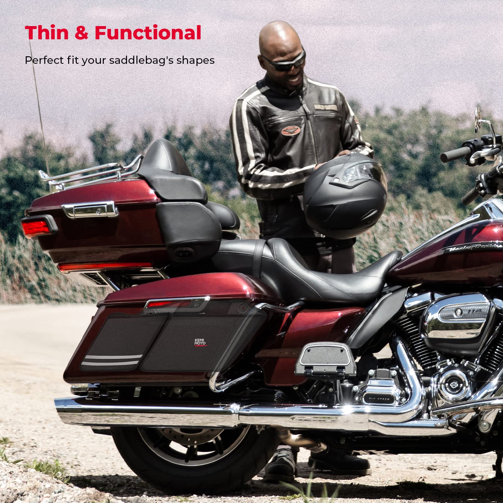 Saddle Bag Organizers for 2014-2024 Street Glide Road King Road Glide Electra Glide - Image 7