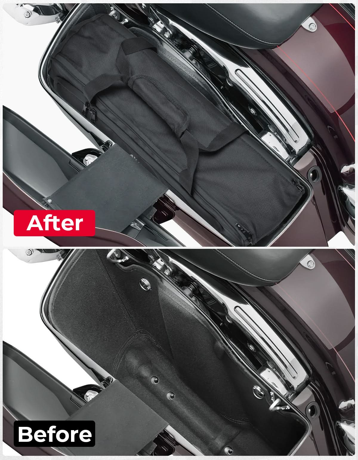 Saddlebag Liner 1 Bag for Touring Street Glide Road Glide Road King - Image 5