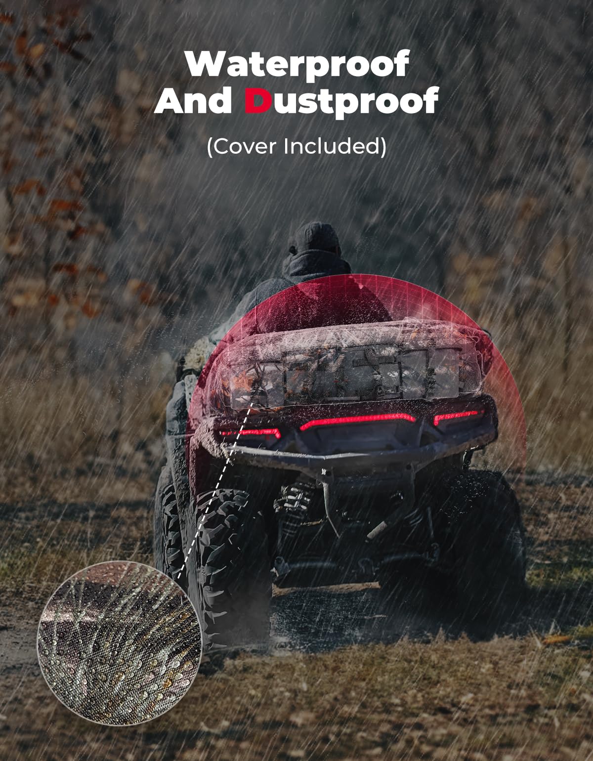 ATV 76L Seat Cargo Bag /Cushion Soft Cooler Bags - Image 4