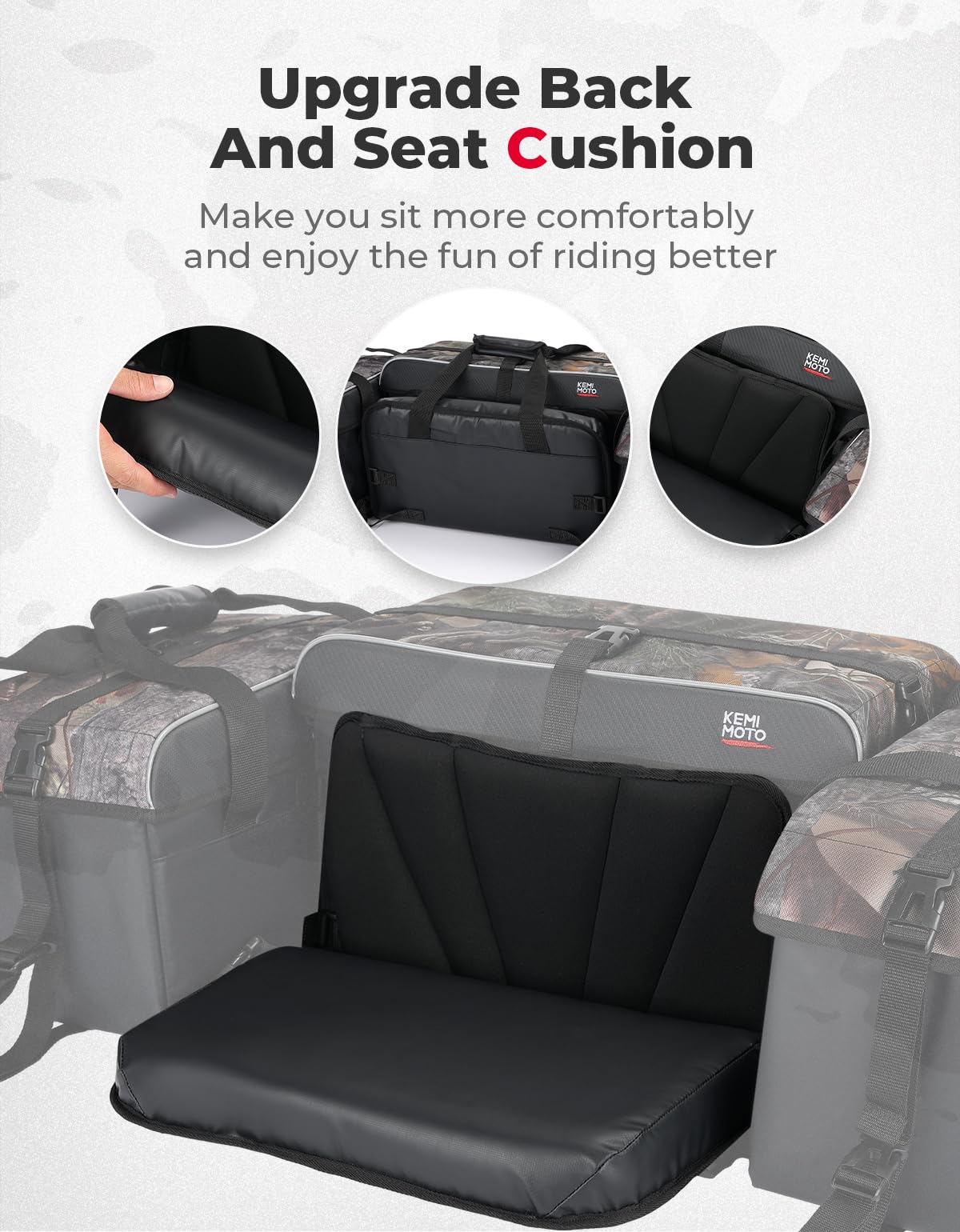ATV 76L Seat Cargo Bag /Cushion Soft Cooler Bags - Image 6