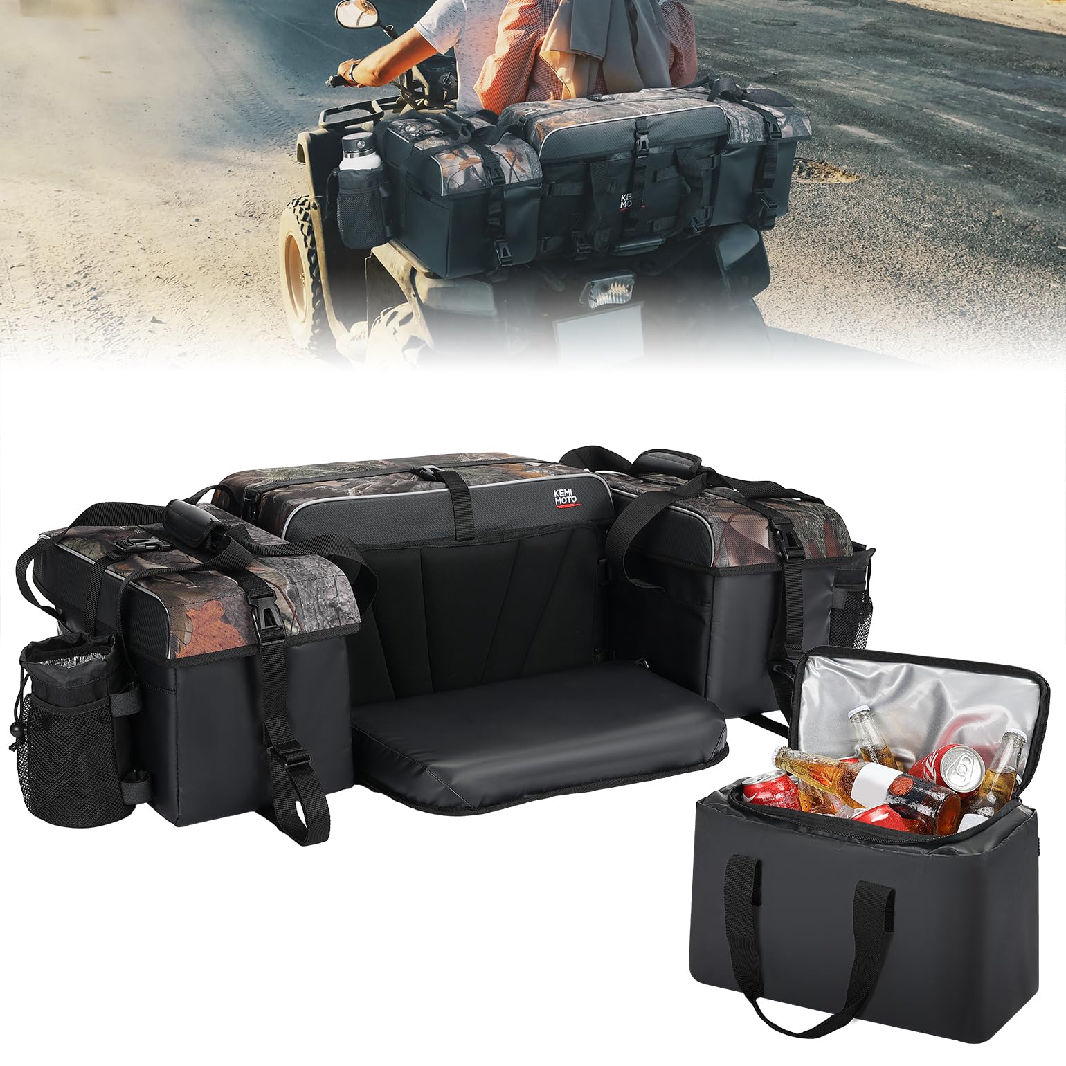 ATV 76L Seat Cargo Bag /Cushion Soft Cooler Bags - Image 9