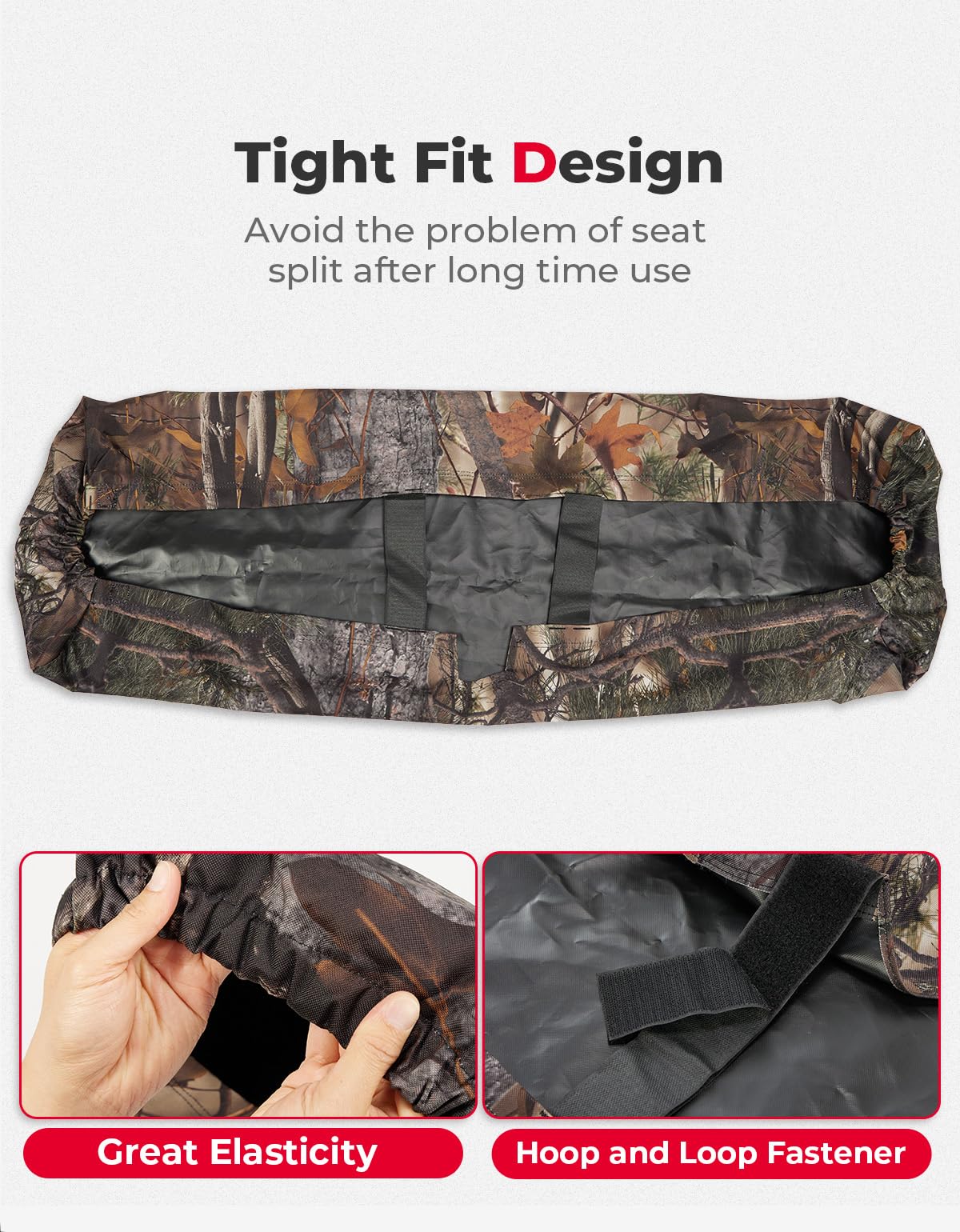 Seat Covers for Honda Pioneer 700 700-4 2014-2024 (Camo) - Image 5