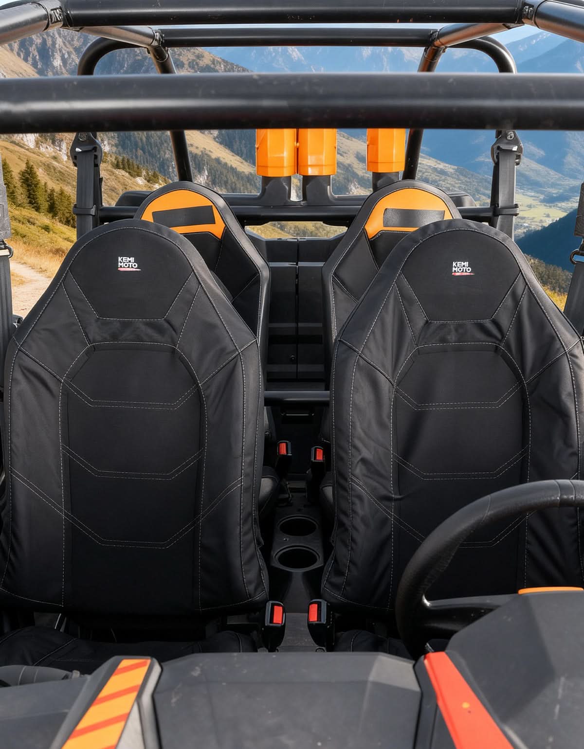 Seat Covers with Pocket for Polaris RZR XP 1000 / XP Turbo / RS1 (2014–2023) - Image 11