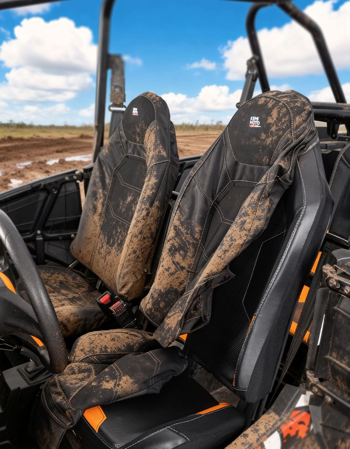Seat Covers with Pocket for Polaris RZR XP 1000 / XP Turbo / RS1 (2014–2023) - Image 9