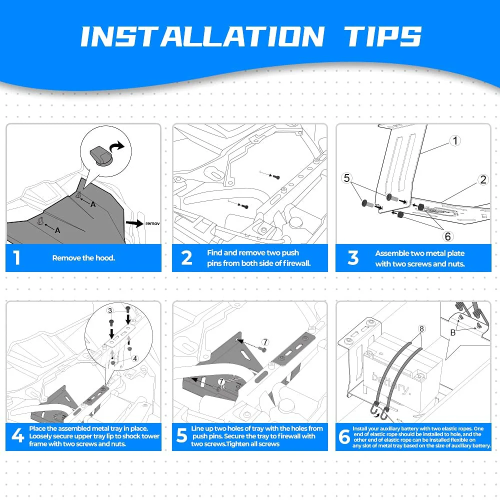 Second Battery Tray Fit Honda Talon - Image 5