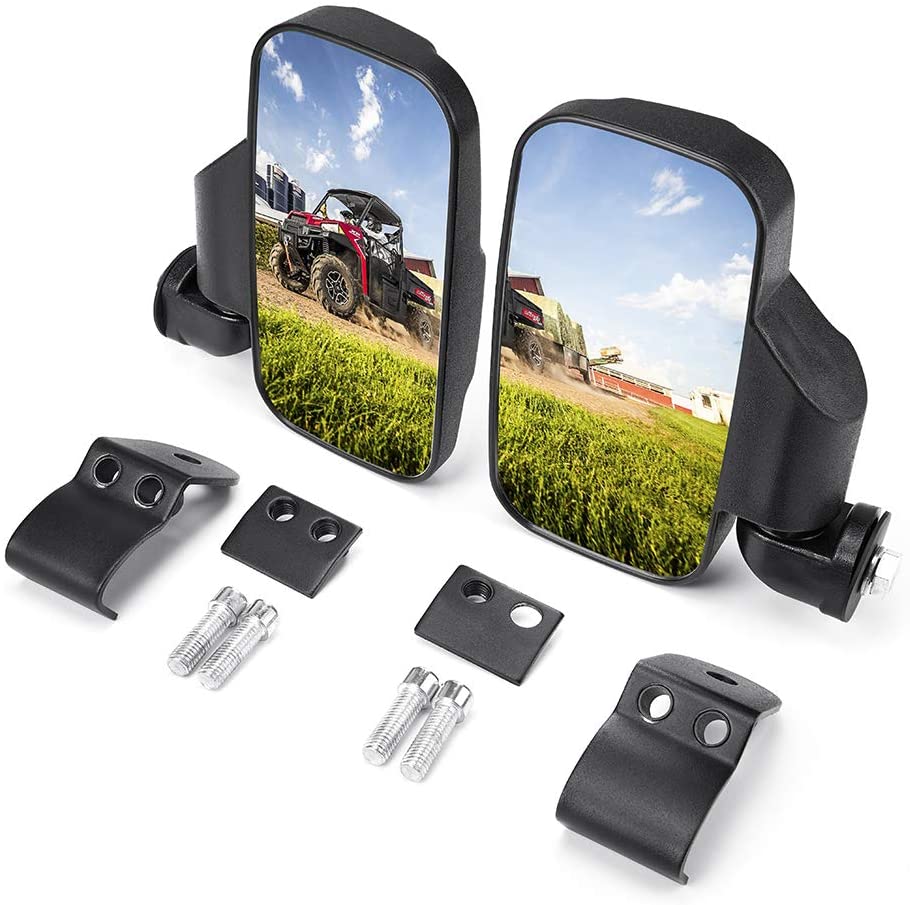 Side Mirrors & 45L Storage box for Polaris Ranger - Image 2