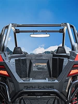 Side Mirrors and Rear Mirror for Can Am Commander 1.75" to 2" Roll Bar - Image 7