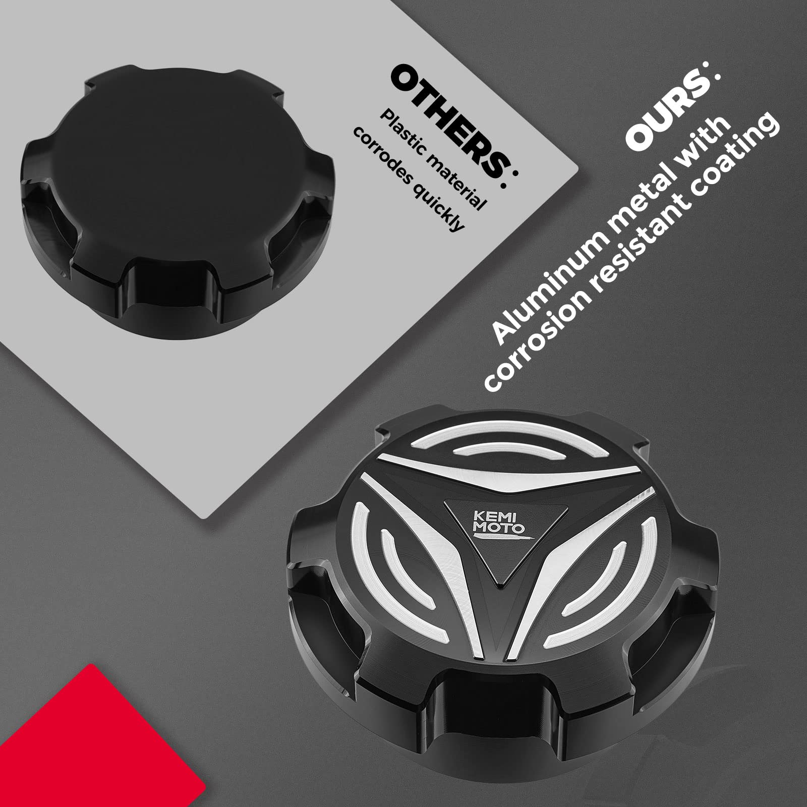 Side Storage Bags & Aluminum Gas Cap for Polaris Slingshot - Image 9