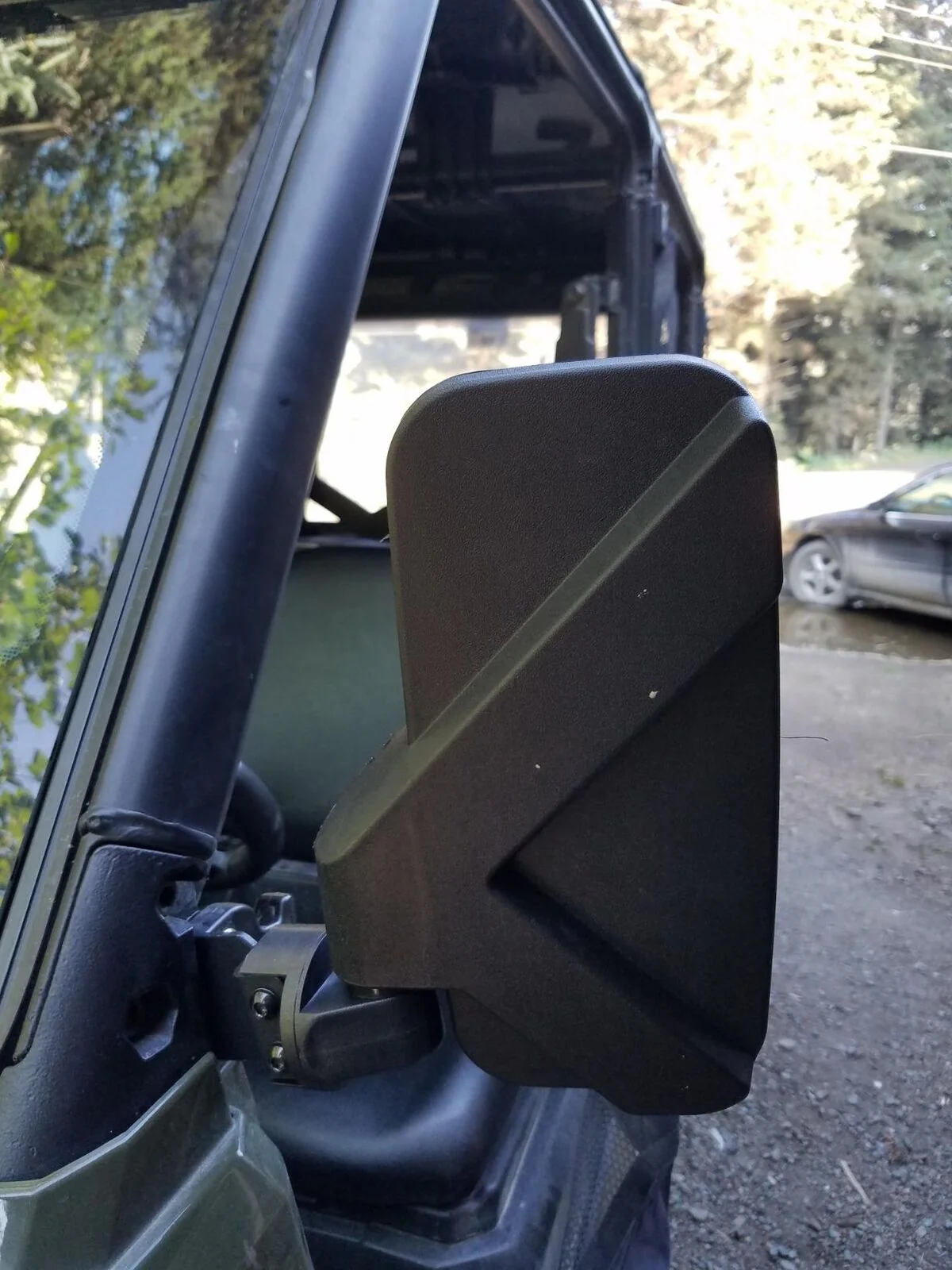 10" Large UTV Side Mirrors w/ Pro-fit cage for Polaris RZR Ranger General UFORCE - Image 8
