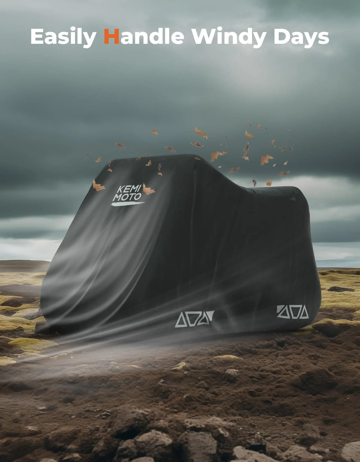 Small ATV 300D Heavy Duty Cover for X-PRO 40cc Eagle 40cc Razor Dirt Quad - Image 4