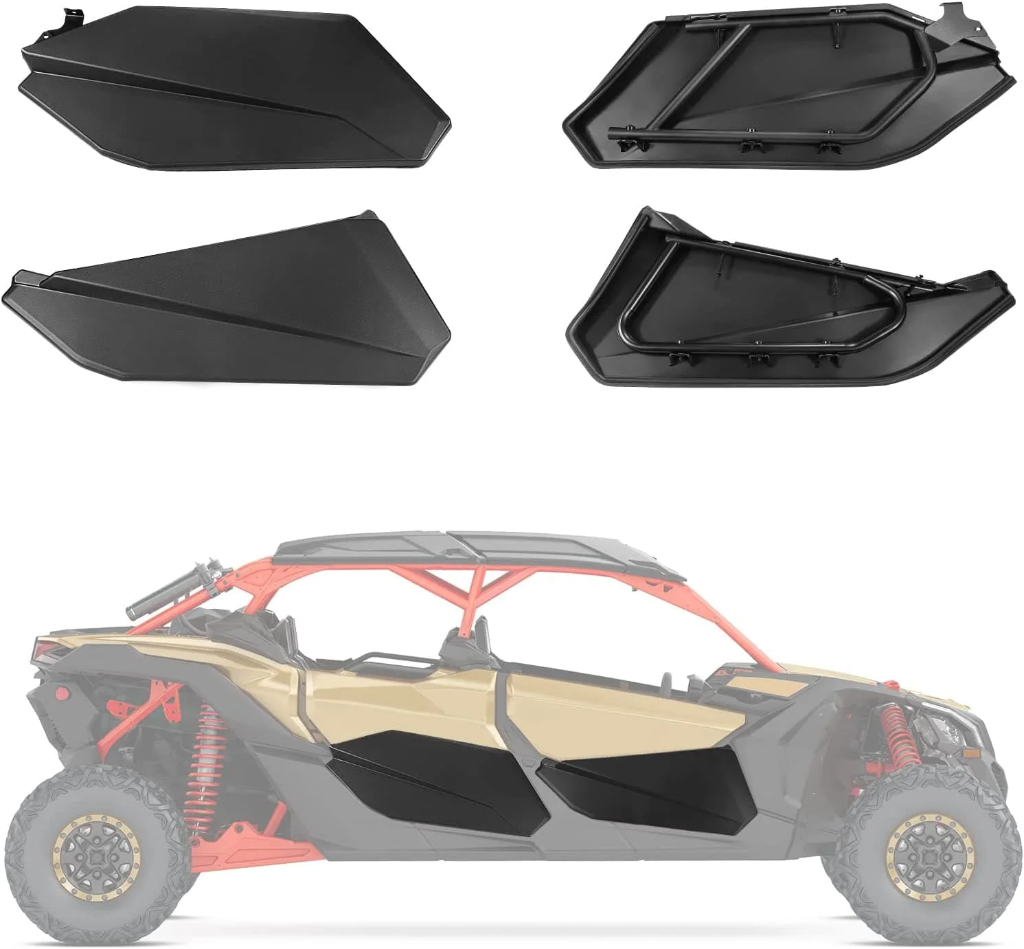 Soft Cab Enclosure and Lower Door Inserts for Can-Am Maverick X3 MAX - Image 3
