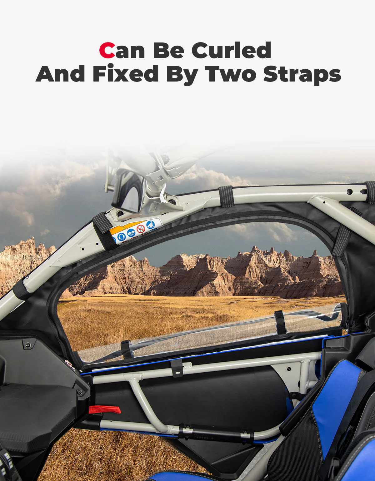 Soft Cab Enclosure and Lower Door Inserts for Can-Am Maverick X3 MAX - Image 6