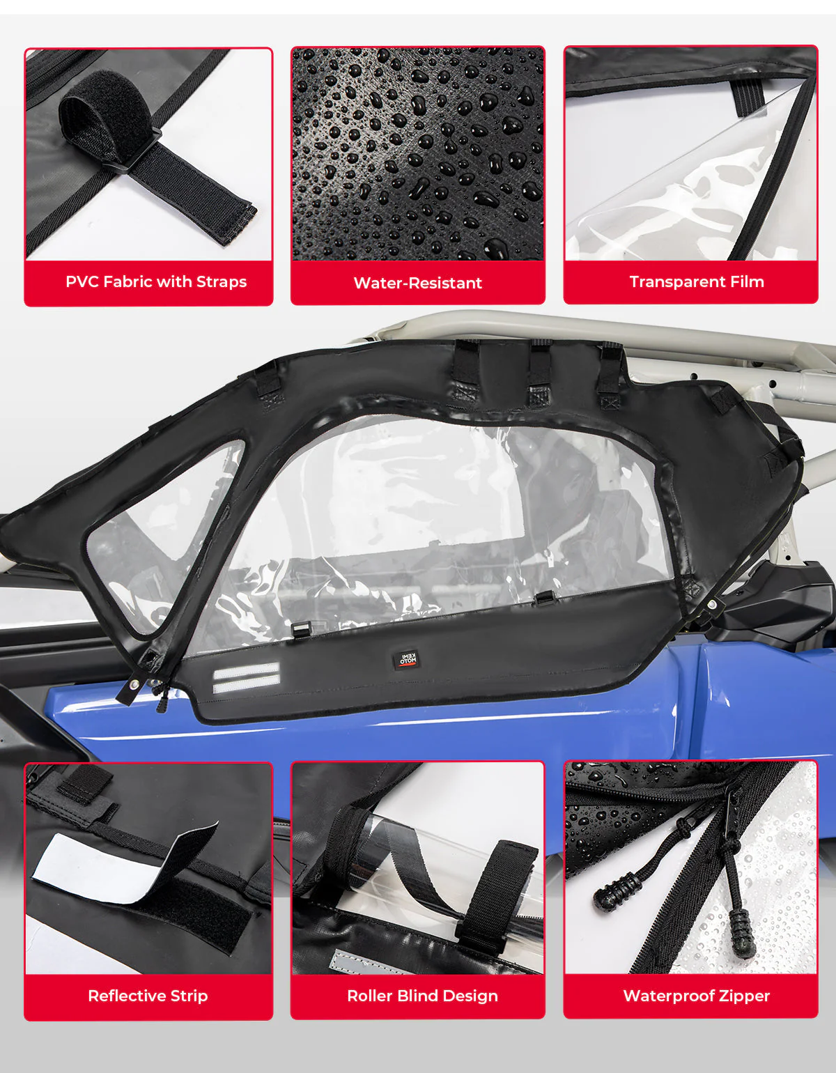Soft Cab Enclosures and Lower Doors for Can-Am Maverick X3 - Image 7