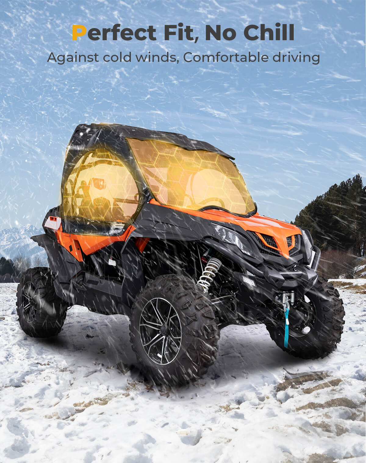 Soft Cab Enclosures for CFMOTO ZFORCE 500 | 800 | 1000 - Image 5