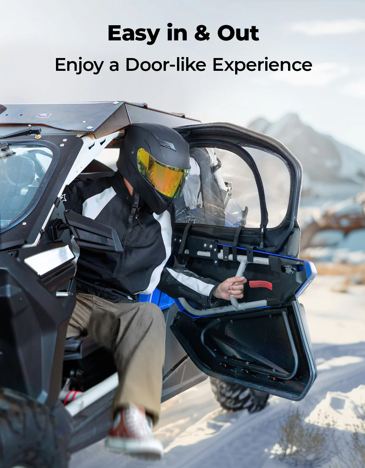 Soft Cab Enclosures with Metal Frame for Can-Am Maverick X3 MAX - Image 4