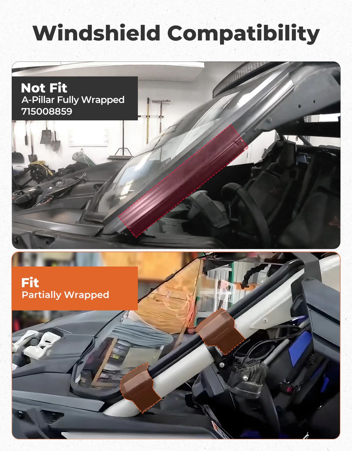 Soft Cab Enclosures with Metal Frame for Can-Am Maverick X3 MAX - Image 9