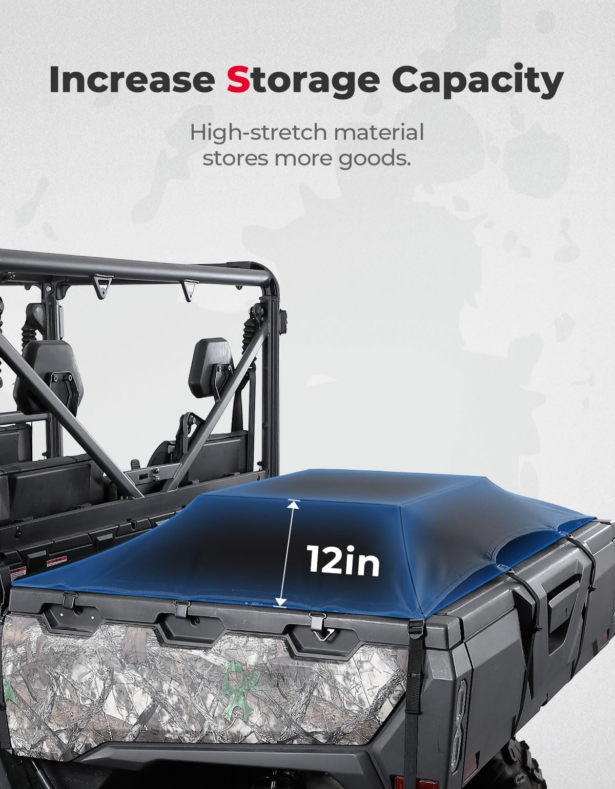 Soft Cargo Bed Cover for CFMOTO UFORCE 1000/1000 XL - Image 4