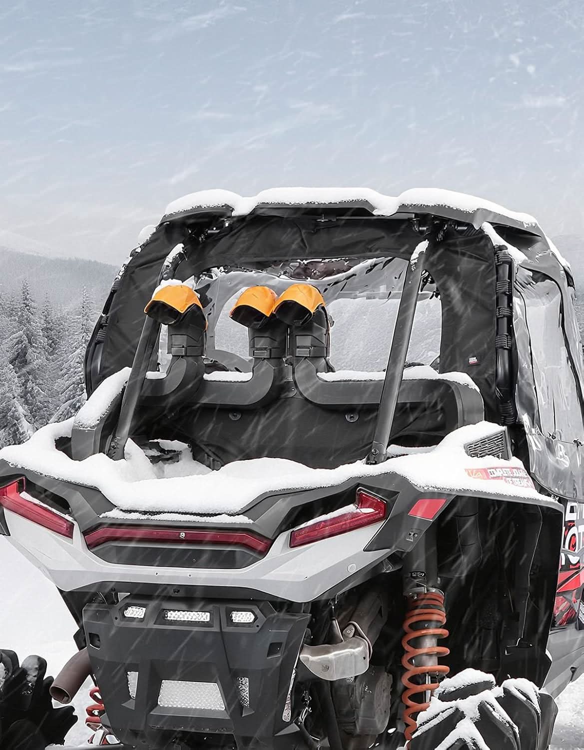 Soft Rear Windshield for 2014+ Polaris RZR XP/XP 4 1000, 2016+ Polaris RZR XP/XP 4 Turbo - Image 7