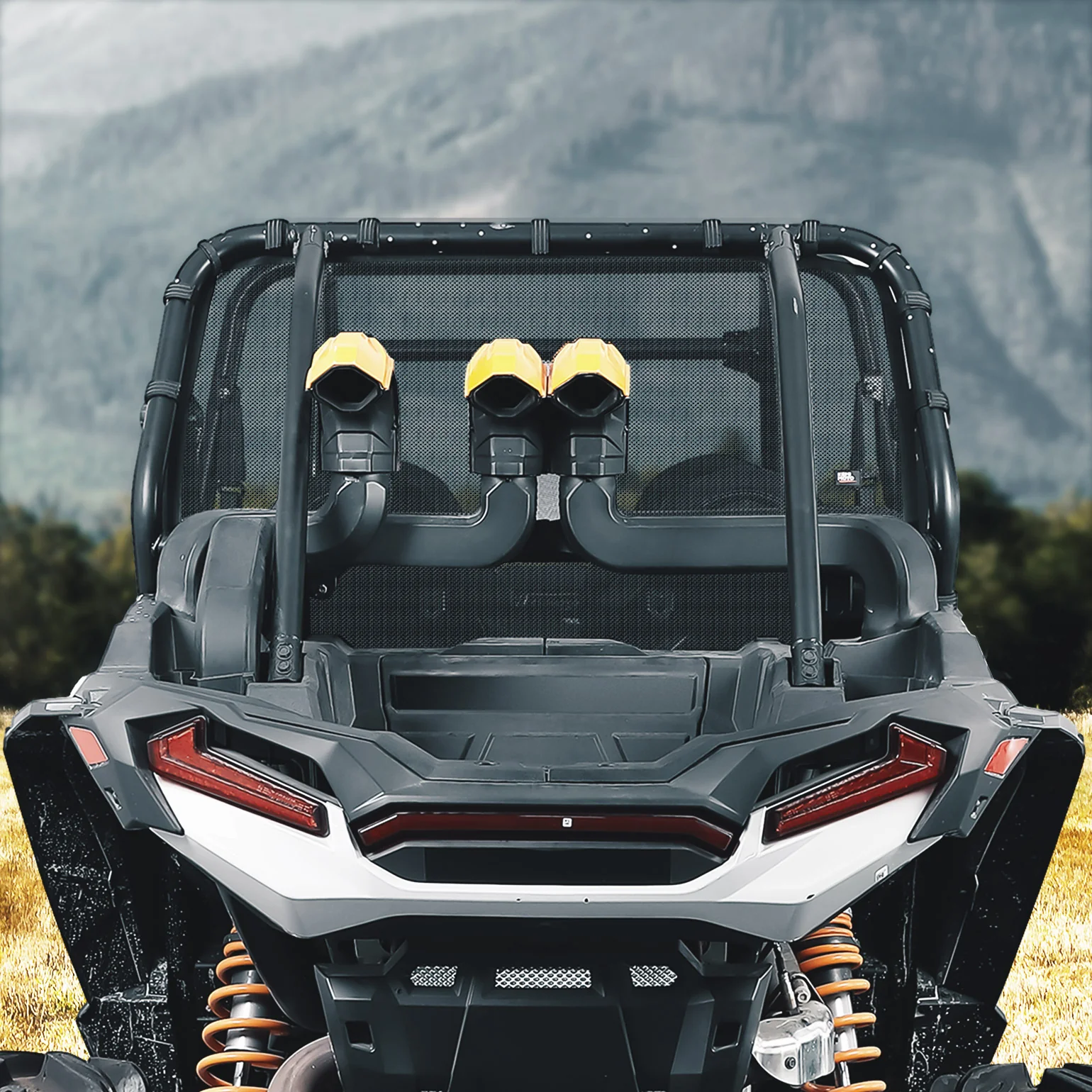 Soft Rear Window Net for Polaris RZR XP/ XP 4 1000 - Image 8