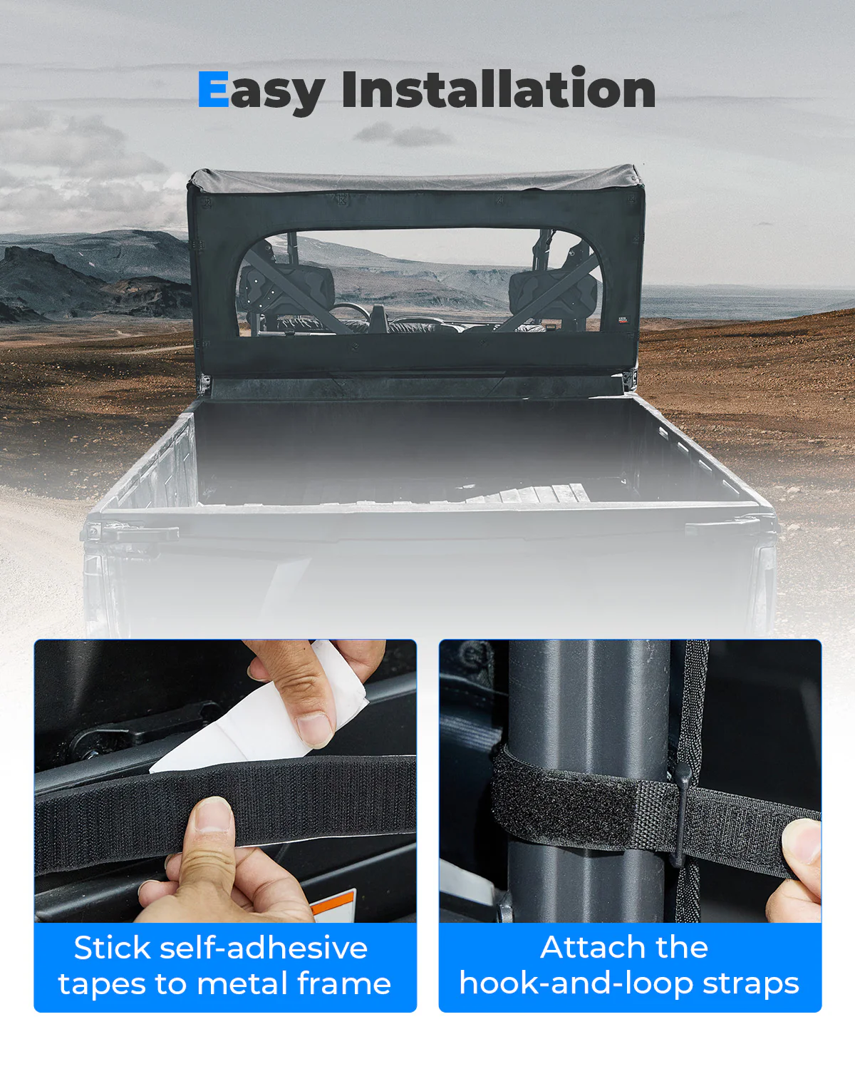 Soft Rear Window Net for Tracker 800SX | CREW 2020-2024 - Image 4