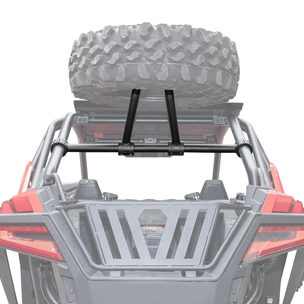 Soft Rear Window Net & Spare Tire Carrier for Polaris RZR PRO XP 2020-2024 - Image 2