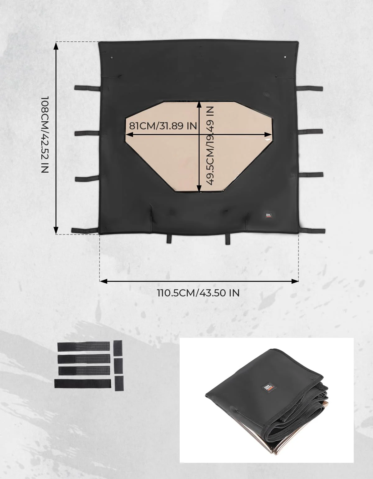 Soft Roof for CFMOTO ZForce 500 | 800 | 1000 - Image 7