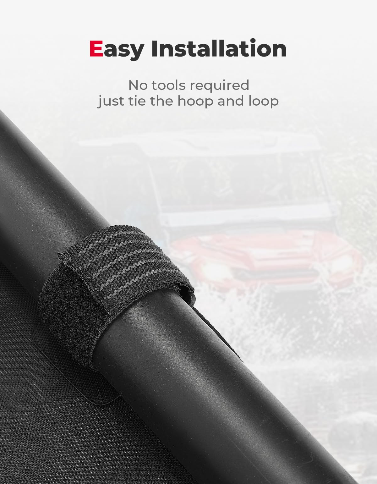 UTV Canvas Roof Water-Resistant Sunshade for Pioneer 1000-6 - Image 5