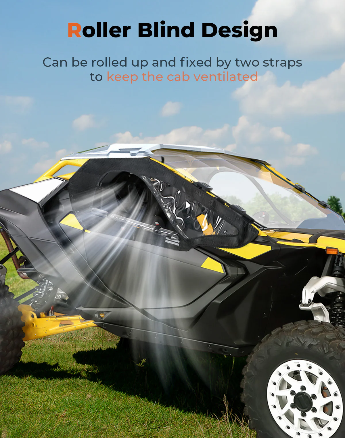 Soft Upper Doors for Can-Am Maverick R 2024+ - Image 3