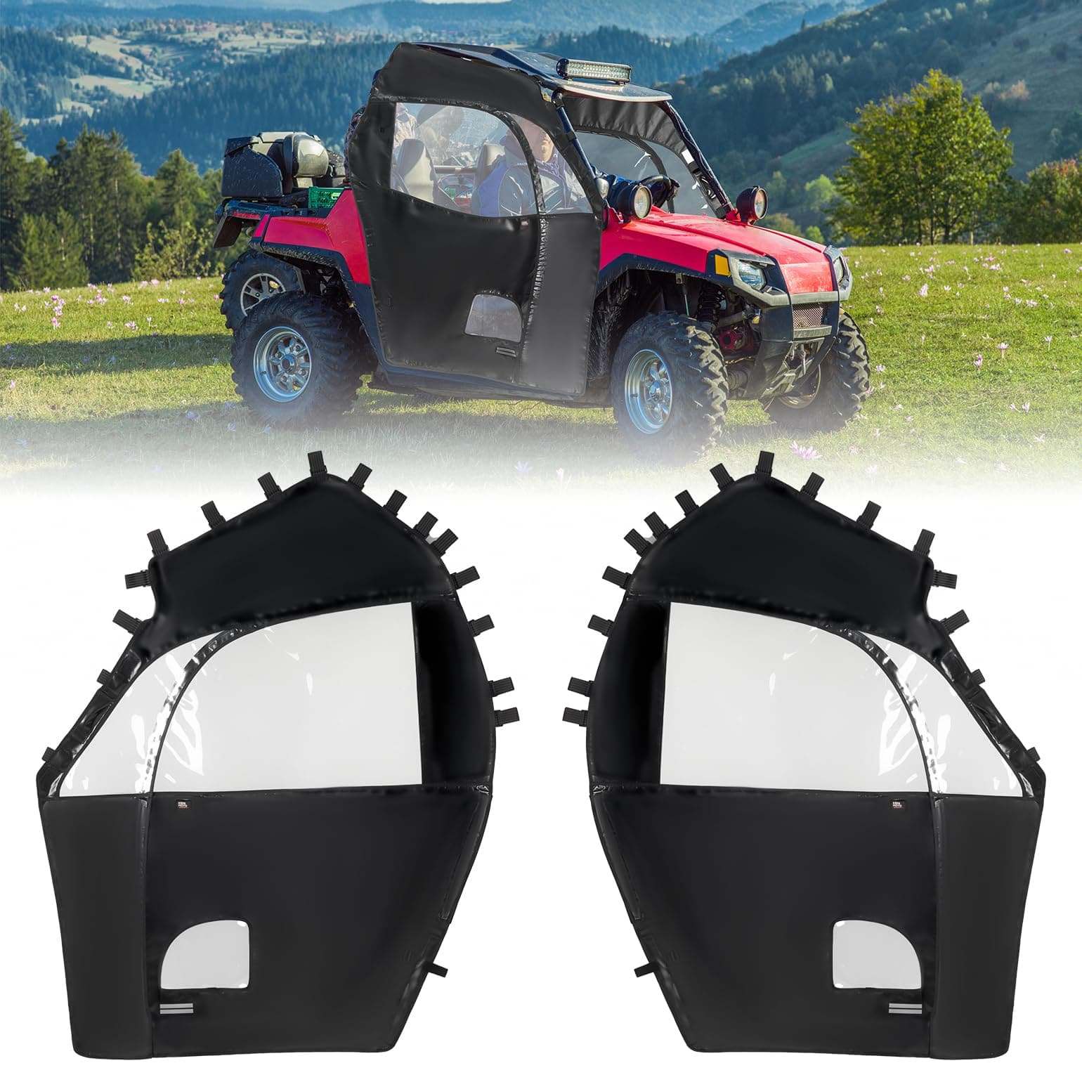 UTV Soft Cab Enclosure for RZR 570/Trail 570/800/S 800/900 - Image 7