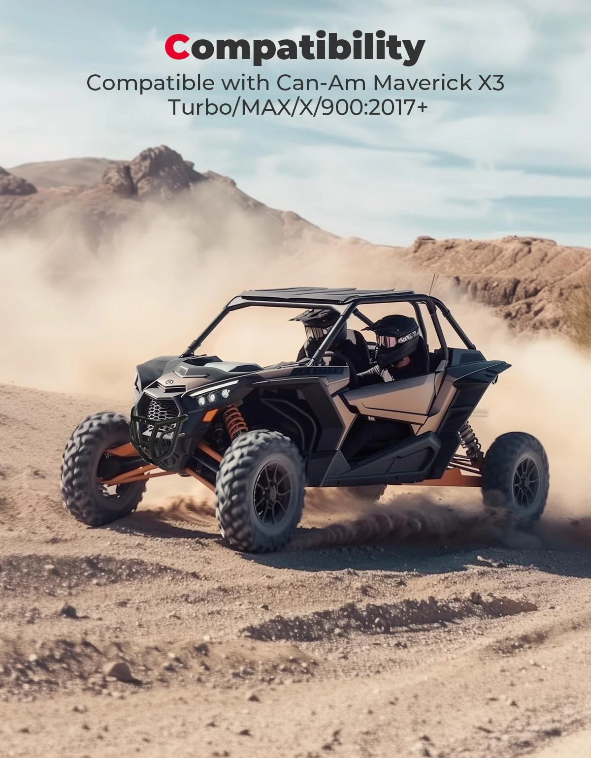 Spotlight Ready Front Bumper for Can-Am Maverick X3/X3 MAX - Image 4