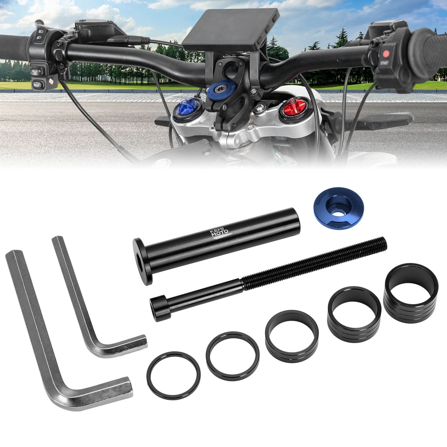 Stem Lock Spacer For Surron & Talaria Dirt Bikes - Image 2