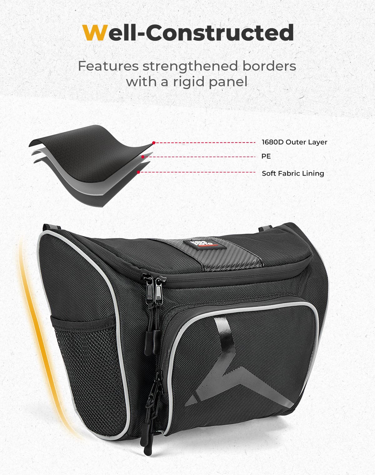 Storage Bag 1680D Fabric for CFMOTO ZForce 500 | 800 | 1000 - Image 3