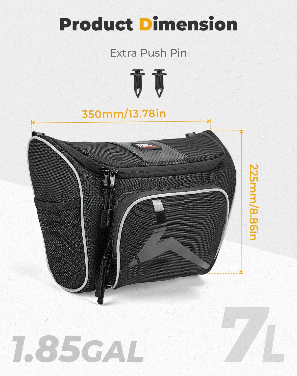 Storage Bag 1680D Fabric for CFMOTO ZForce 500 | 800 | 1000 - Image 6