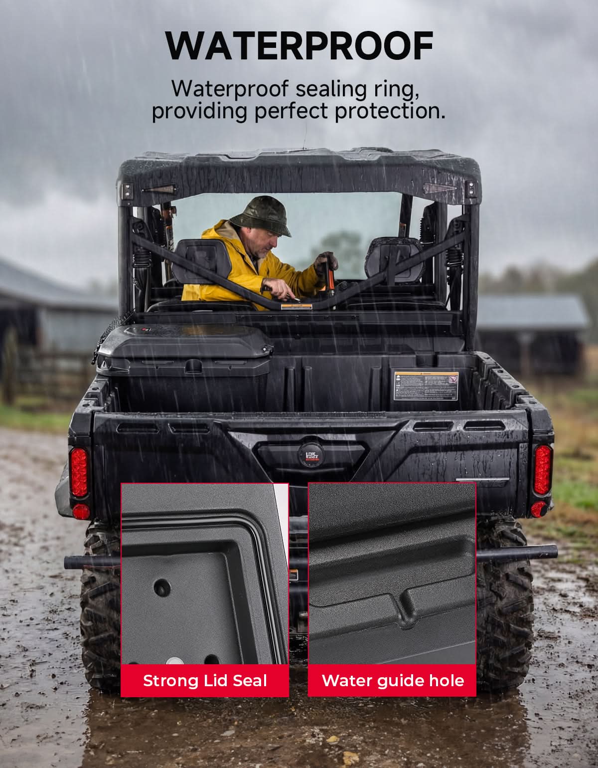 Storage Box for Can-Am Defender / Defender MAX / Commander (2016–2026) - Image 4