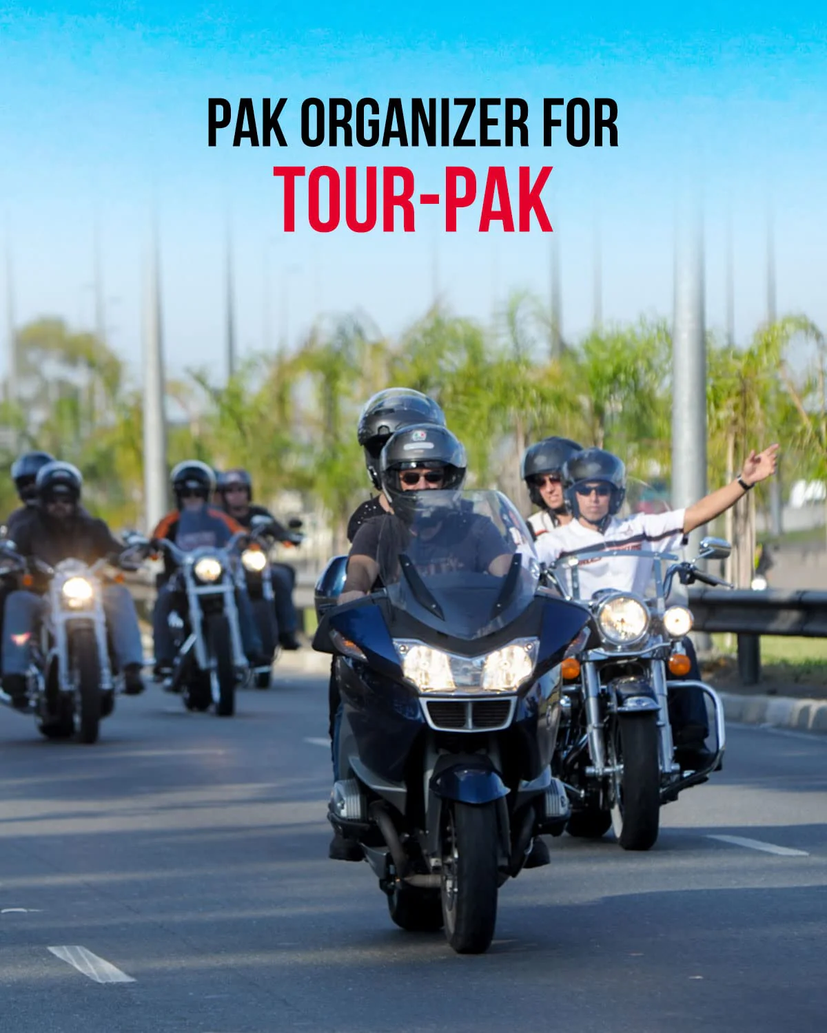 Street Glide Tour Pak Organizer for Electra Glide Road King Road Glide - Image 9