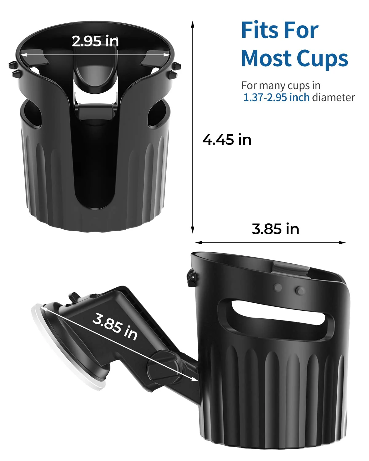 Suction Cup Holder with Tongue Depressor 90-Degree Adjustable - Image 6
