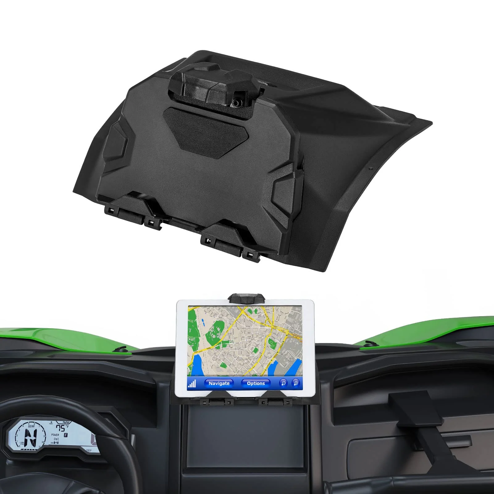 Electric Device Tablet Holder for Kawasaki Teryx KRX 1000 - Image 9
