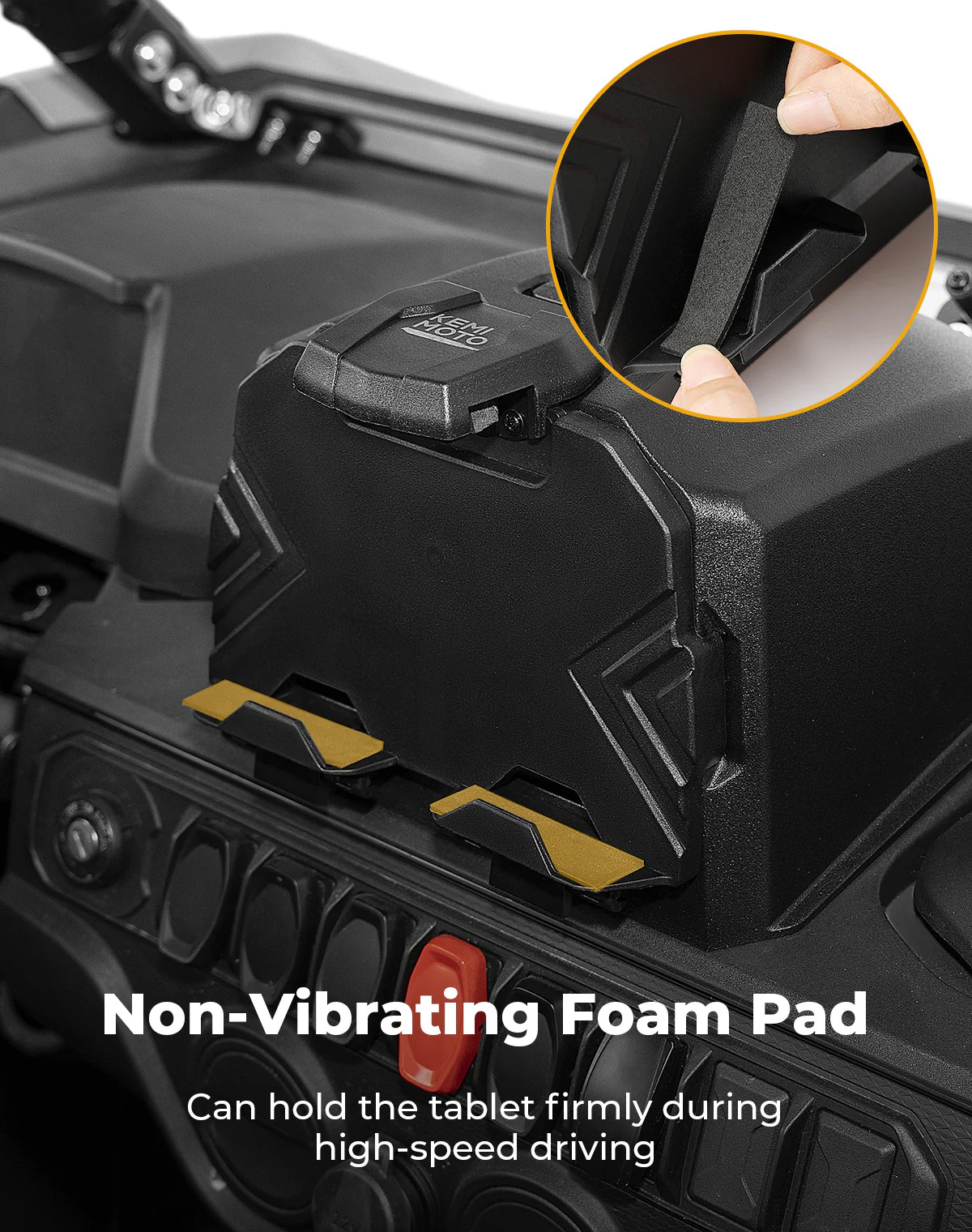 Tablet Holder for 2023+ CFMOTO ZForce 950 | 800 Trail - Image 4