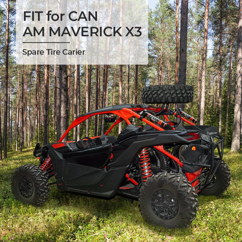 Tablet Holder & Spare Tire Carrier for Can-Am Maverick X3 - Image 14