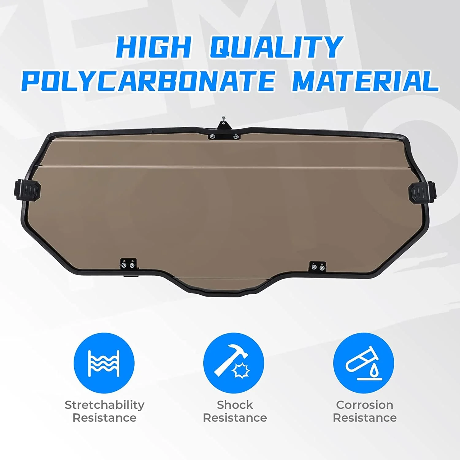 Rear Windshield of High Light Transmittance for Talon 1000X 1000R - Image 3