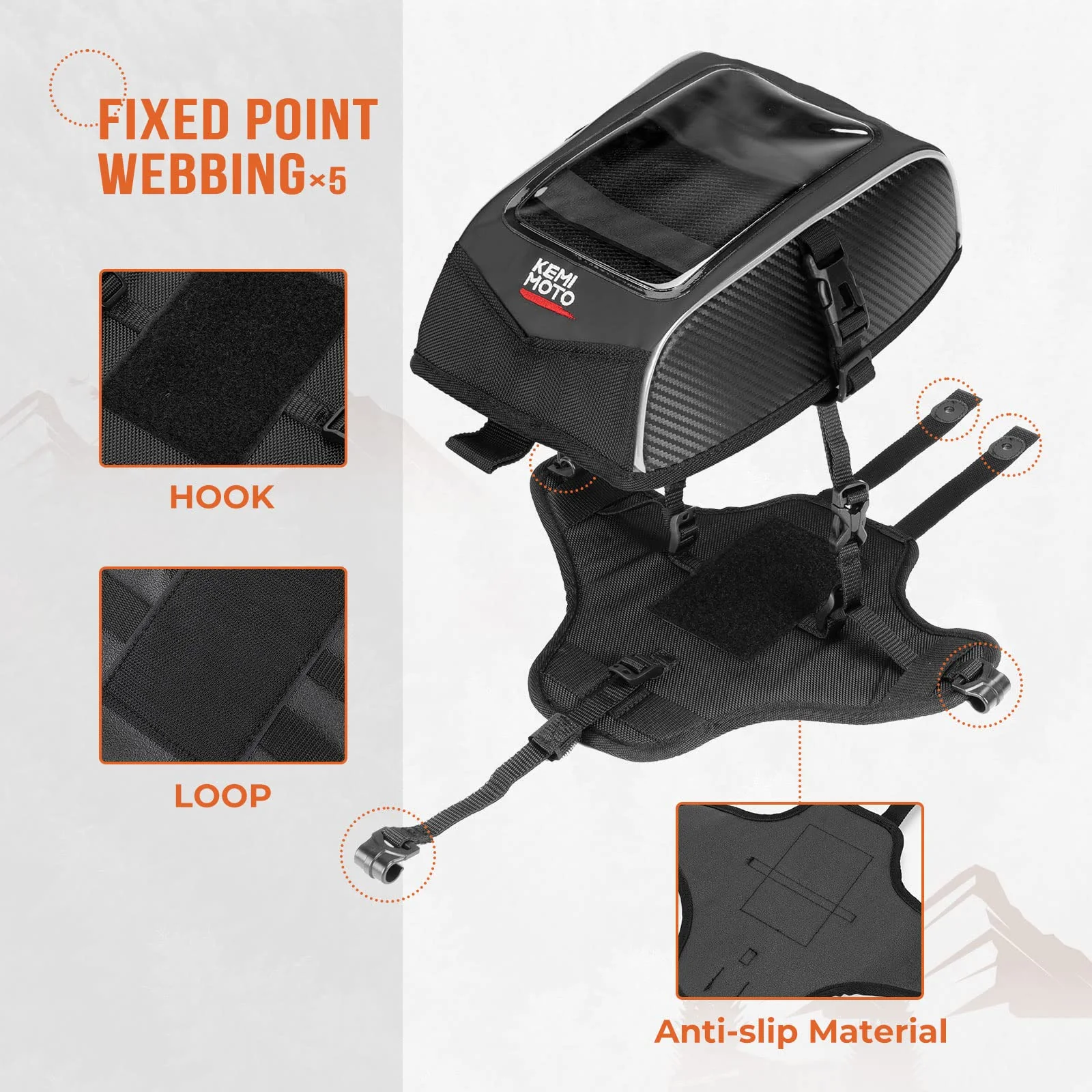 Tank Bag for Cam-Am Ryker - Image 2