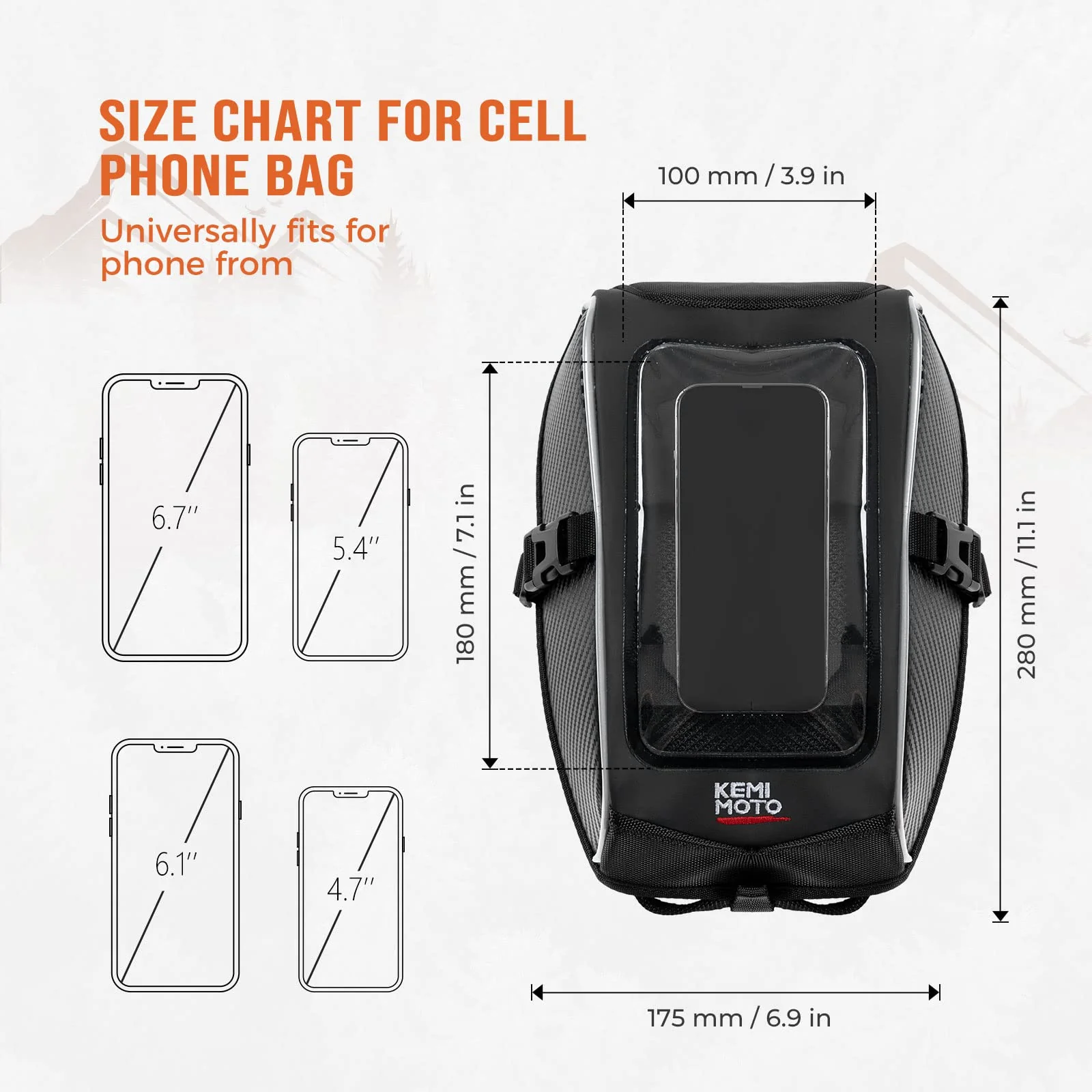 Tank Bag for Cam-Am Ryker - Image 3